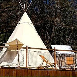 מלון Cambounes Le Tipi A Marie, Deconnectez- Vous !!! מראה חיצוני תמונה