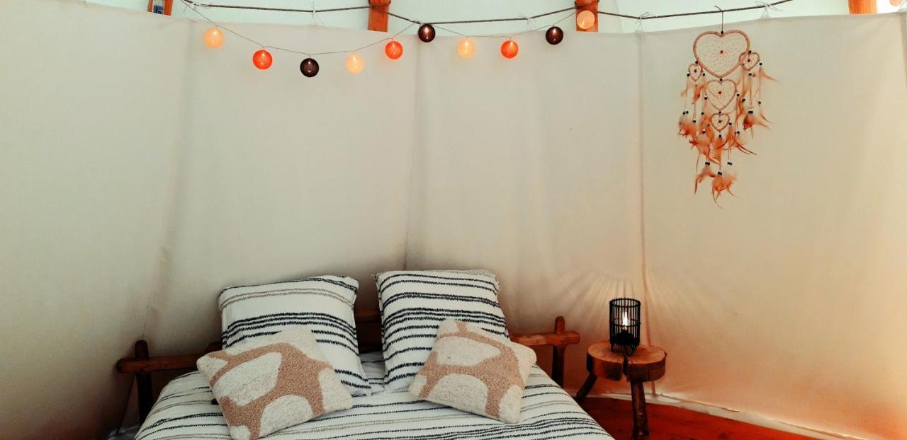 מלון Cambounes Le Tipi A Marie, Deconnectez- Vous !!! מראה חיצוני תמונה